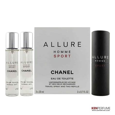 allure homme sport edt 3x20ml
